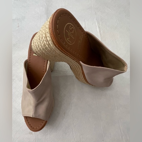 MKS Ladies Espadrille Slides Mules. Size 38 / 8. - Picture 2 of 8
